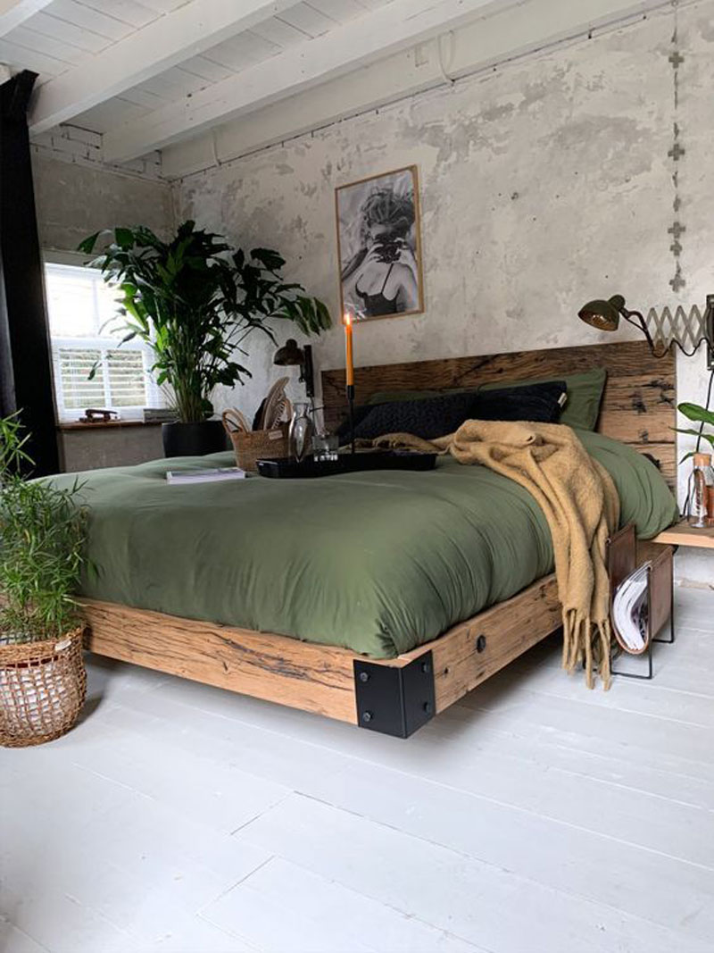  Giường ngủ gỗ công nghiệp